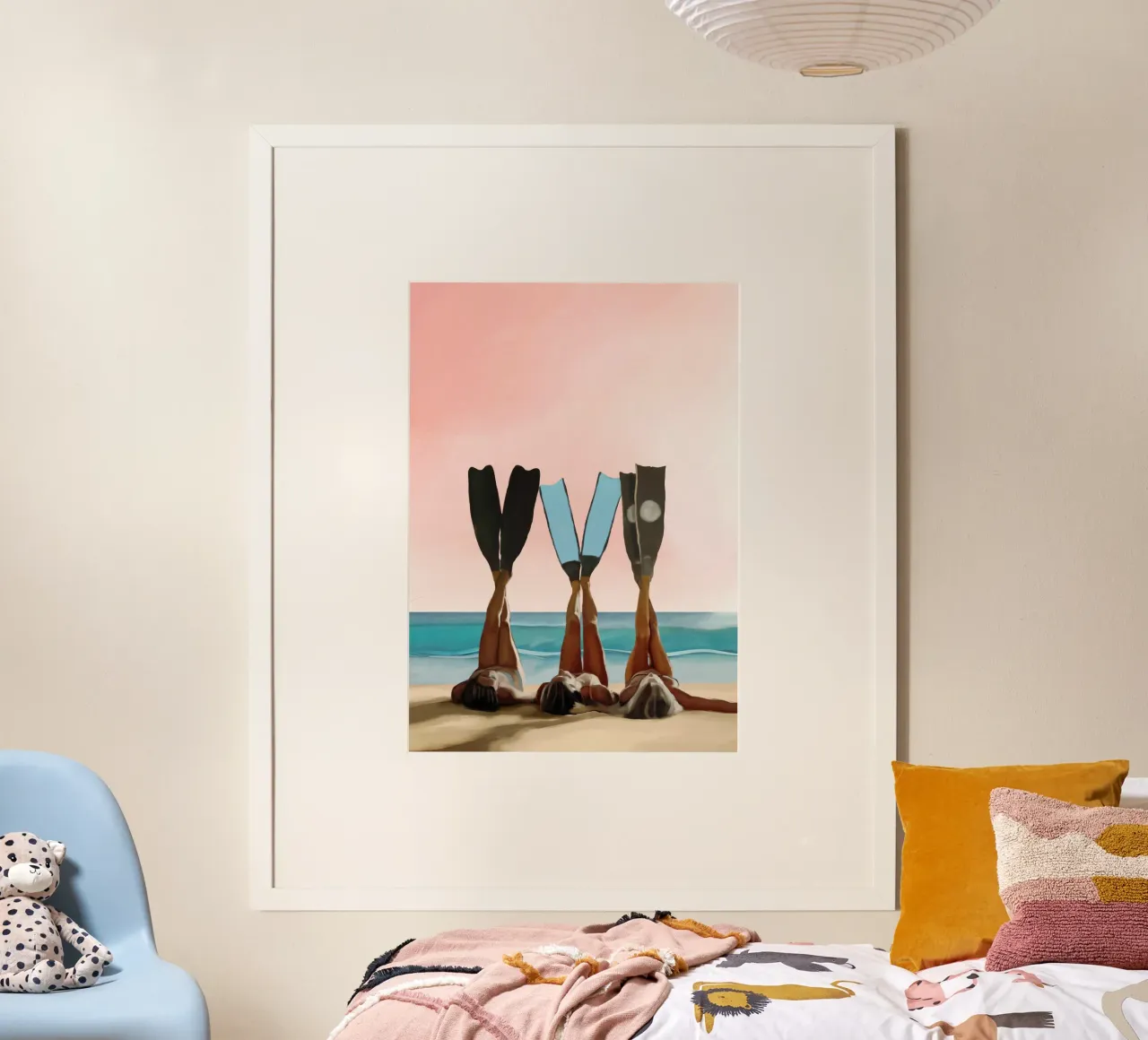 Beatitudine sulla spiaggia poster da Verse