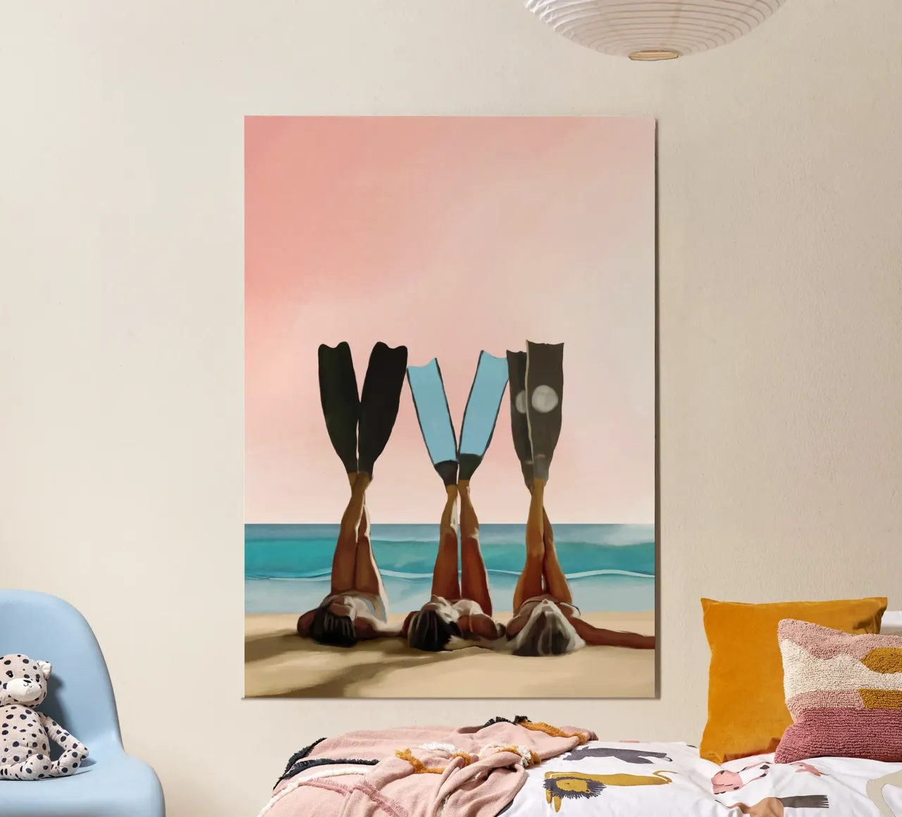 Beatitudine sulla spiaggia poster da Verse