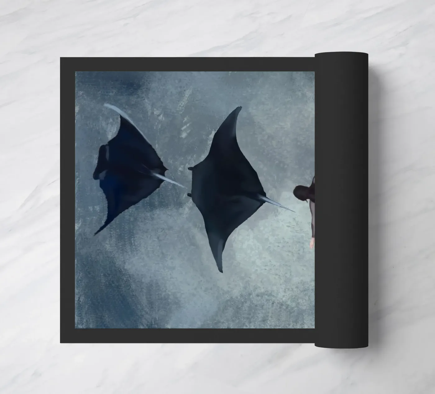 Beneath the Surface doormat by Verse