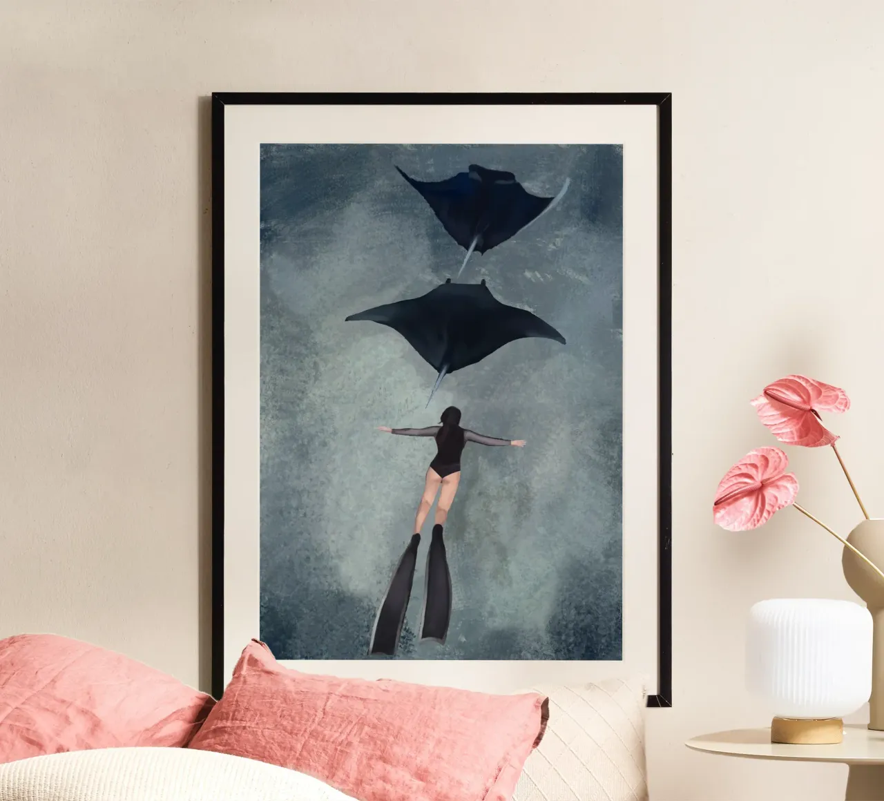 Onder de oppervlakte poster van Verse