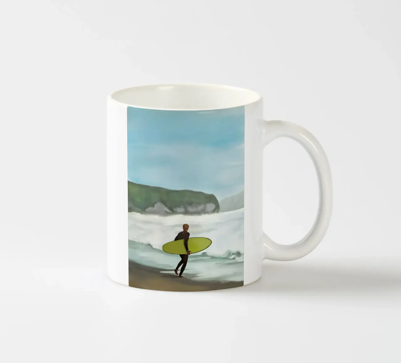 Catturare l'onda tazza in ceramica da Verse