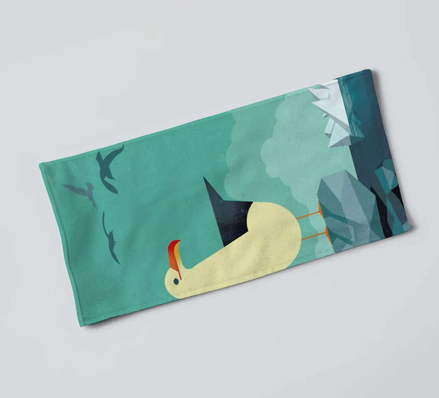 Seagull badhanddoek van Dieter Braun