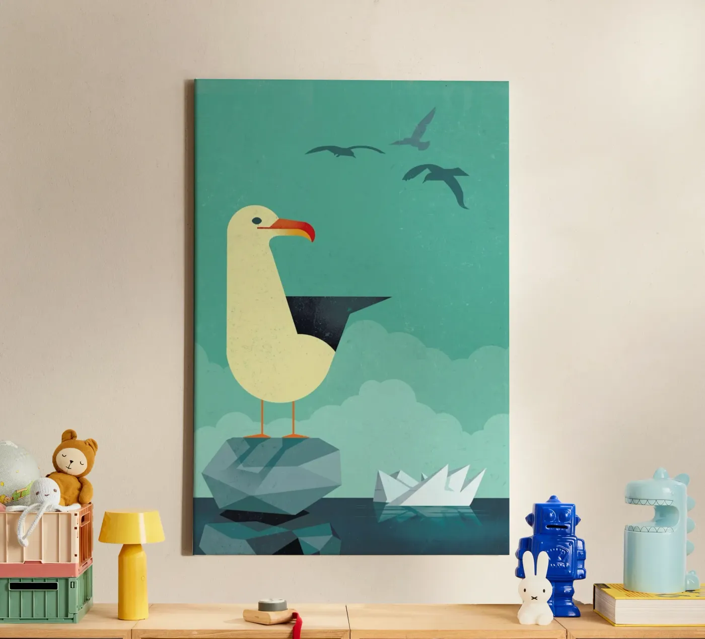 Seagull tela da Dieter Braun