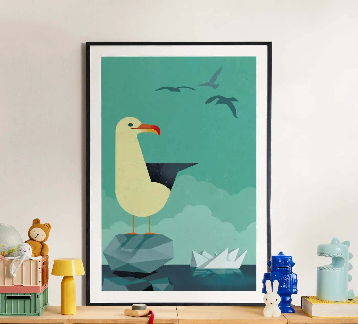 Seagull Poster von Dieter Braun