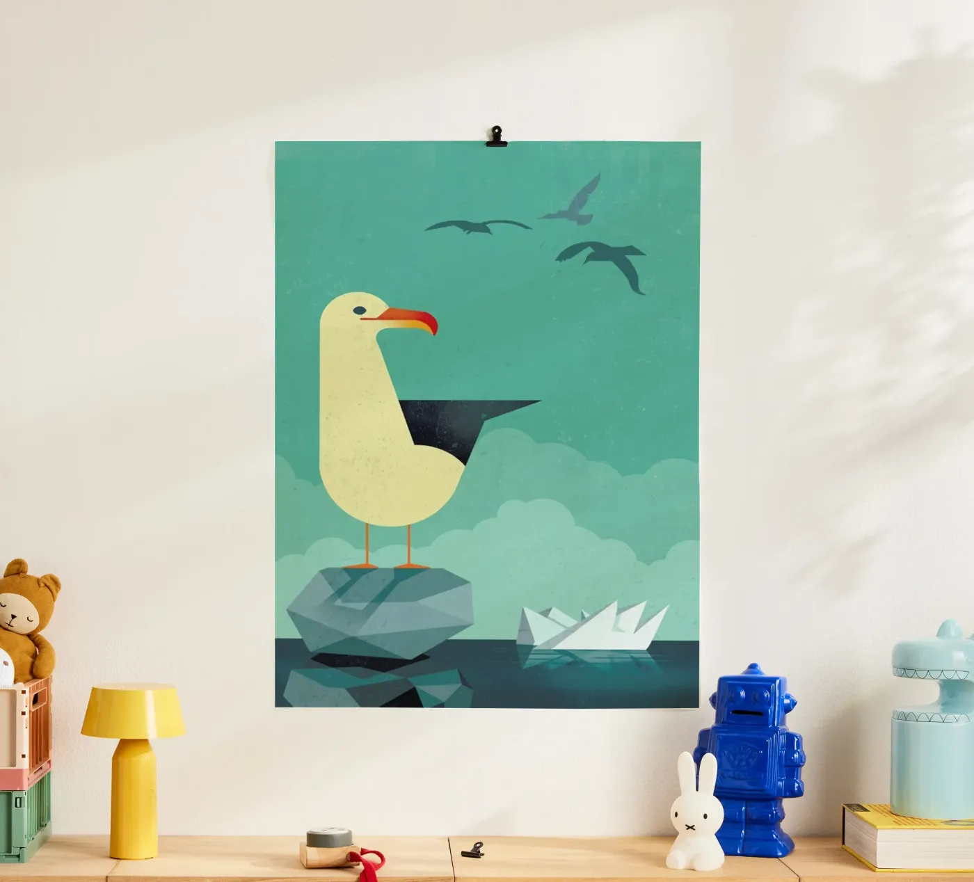 Seagull poster da Dieter Braun