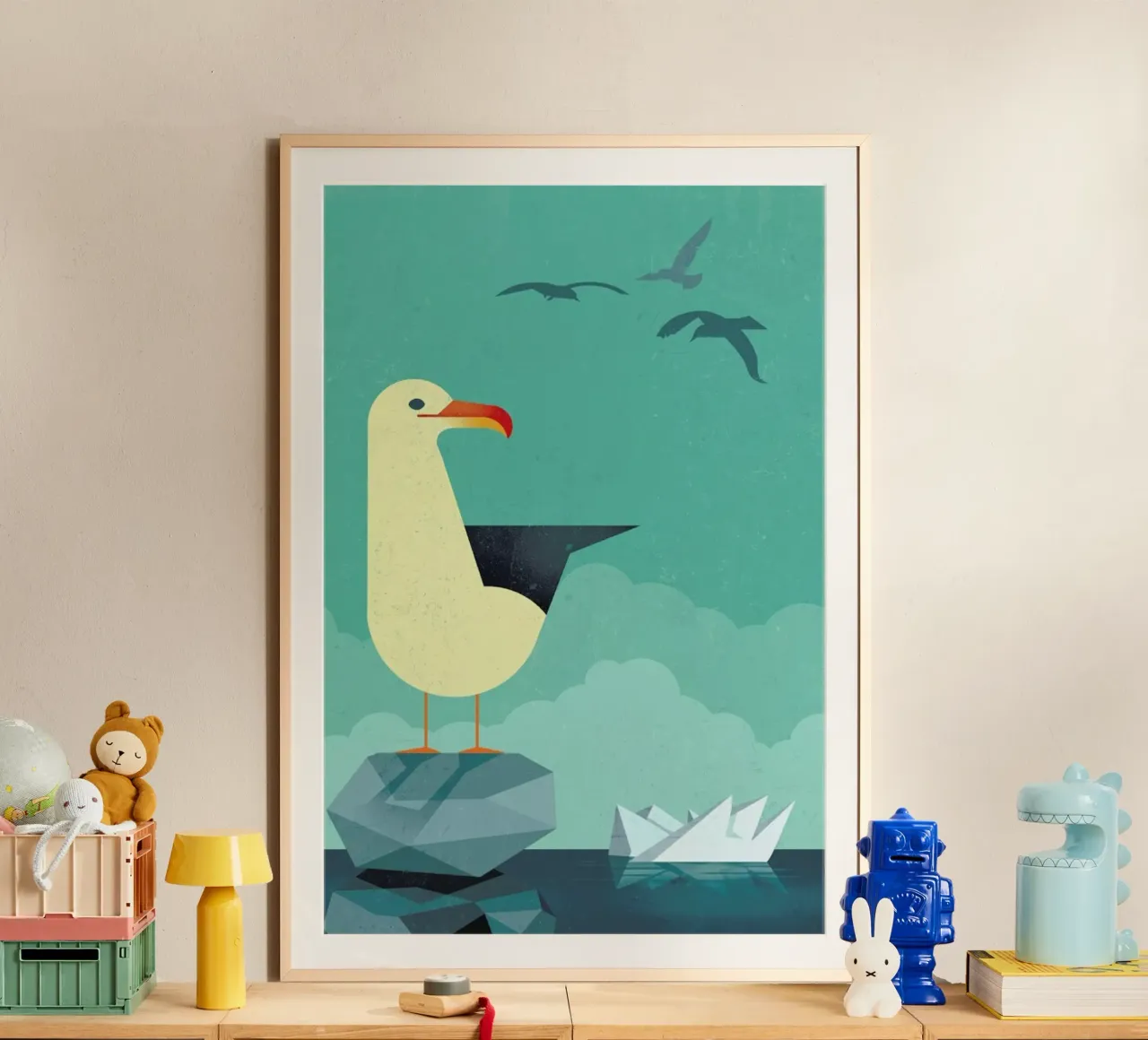 Seagull poster da Dieter Braun