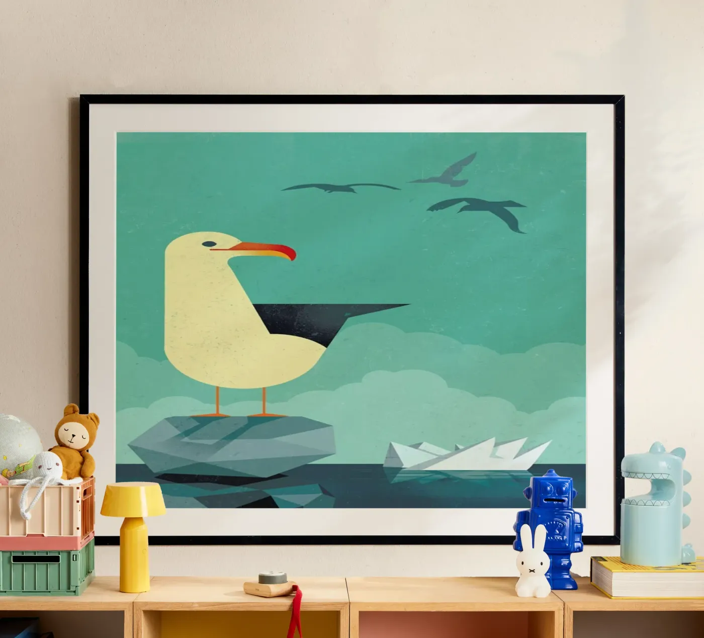 Seagull poster da Dieter Braun