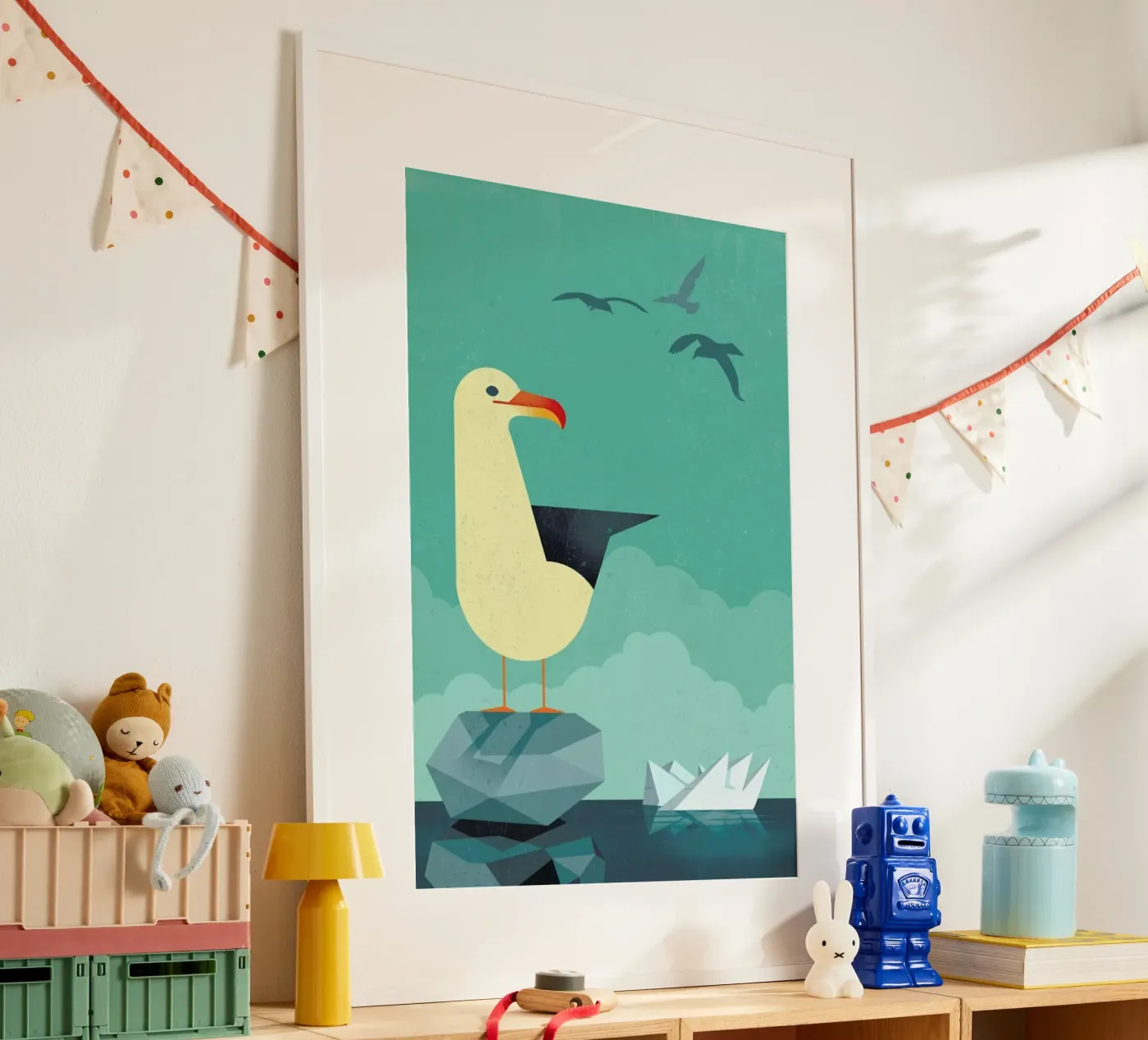 Seagull poster da Dieter Braun
