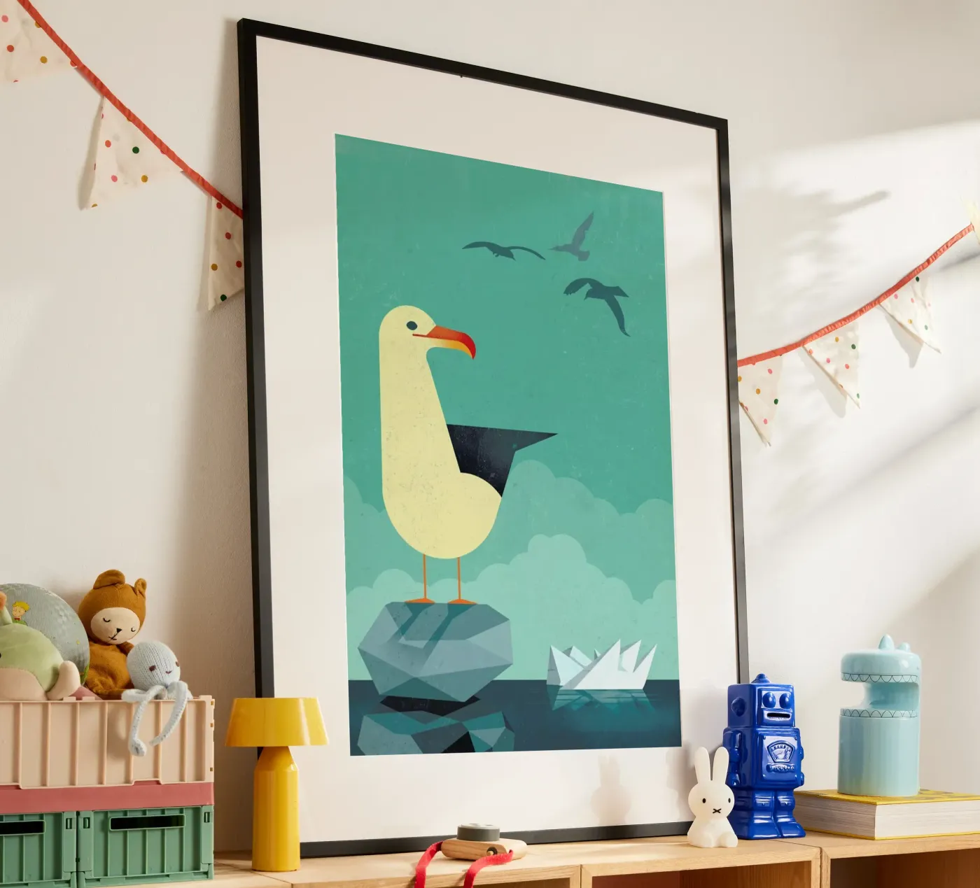 Seagull Poster von Dieter Braun