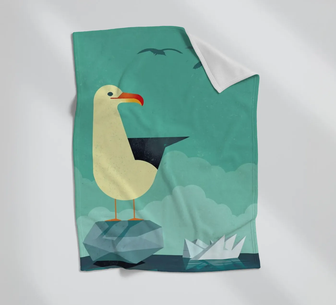 Seagull coperta in pile da Dieter Braun