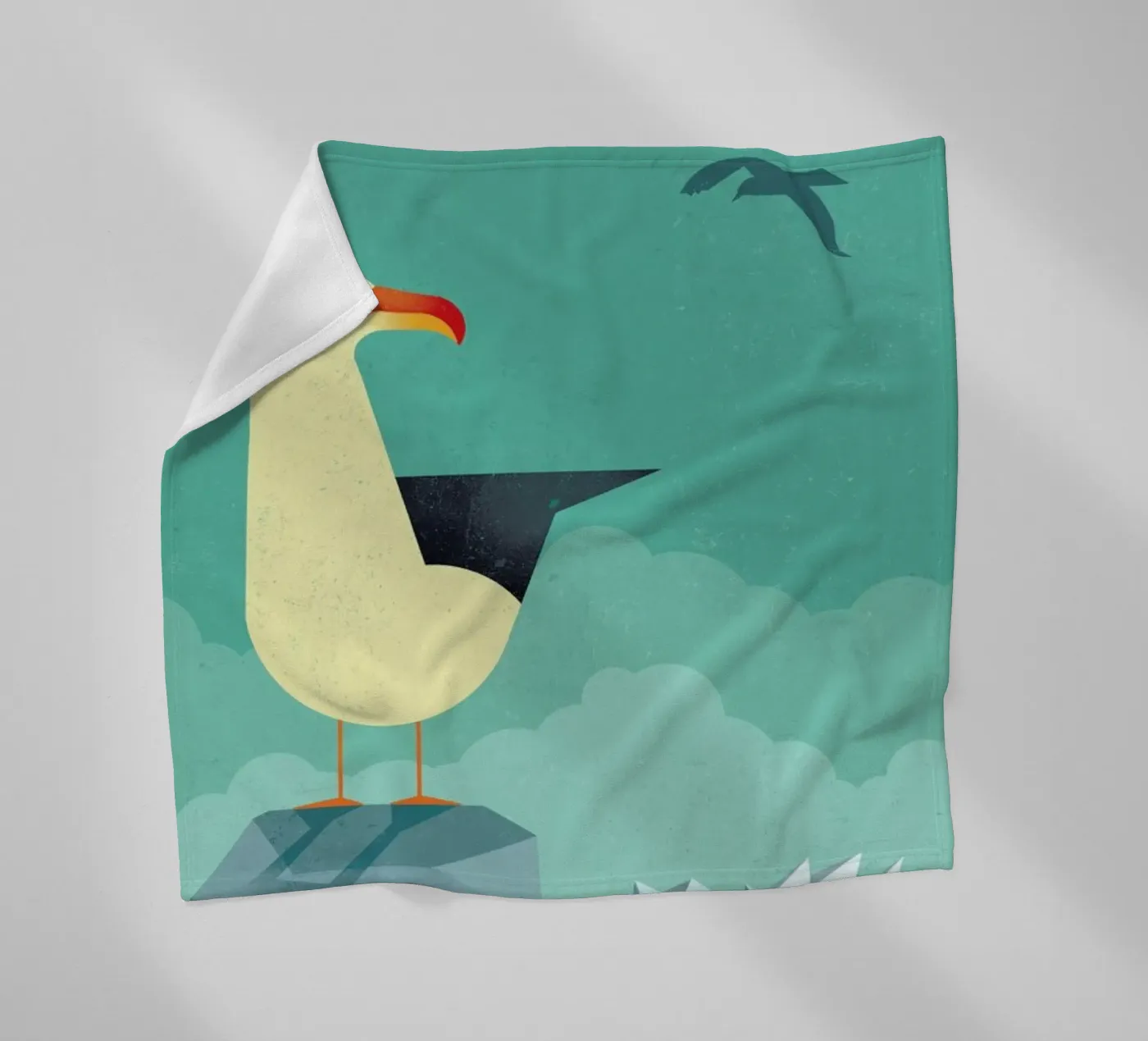Seagull coperta in pile da Dieter Braun