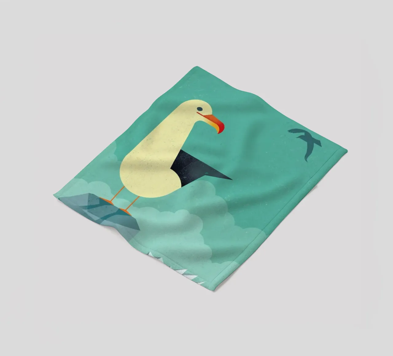 Seagull fleecedeken van Dieter Braun