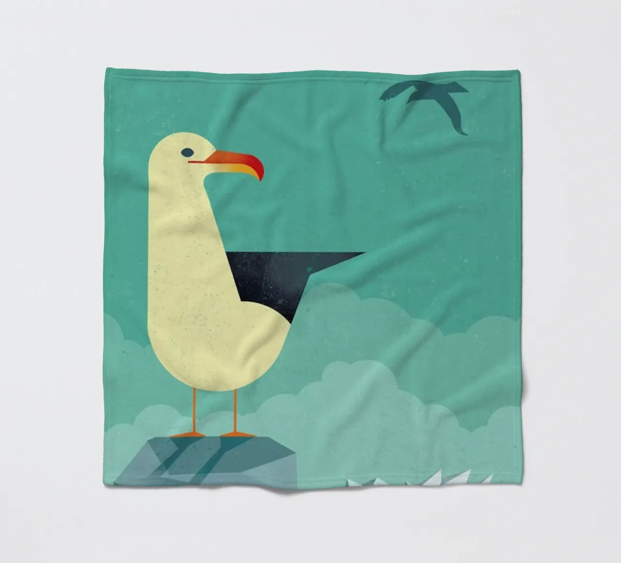 Seagull fleecedeken van Dieter Braun