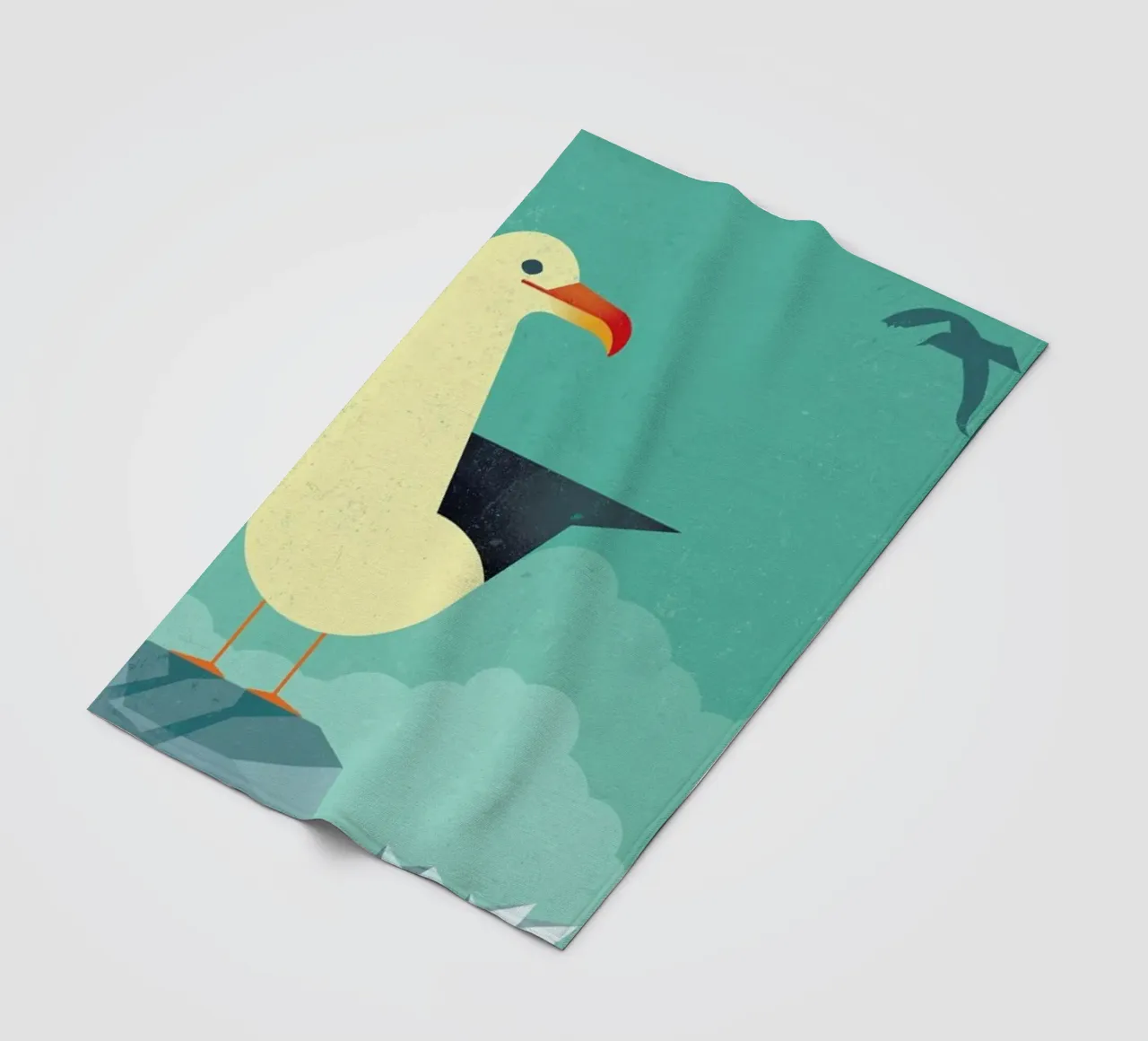 Seagull fleecedeken van Dieter Braun