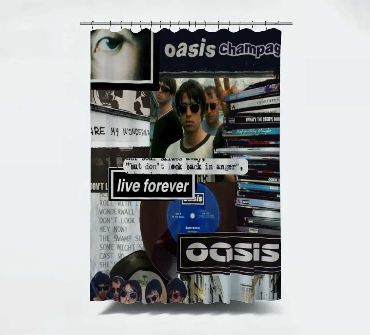 Notti leggendarie con gli Oasis tenda da doccia da volth