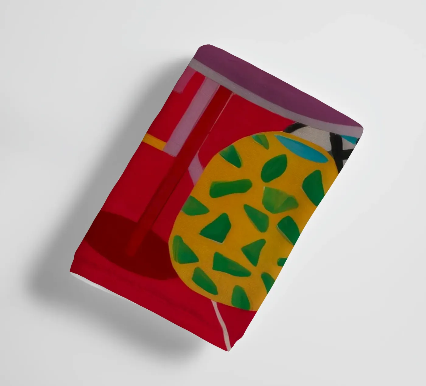 Rode tafel rendez-vous badhanddoek van Tiga Bersama