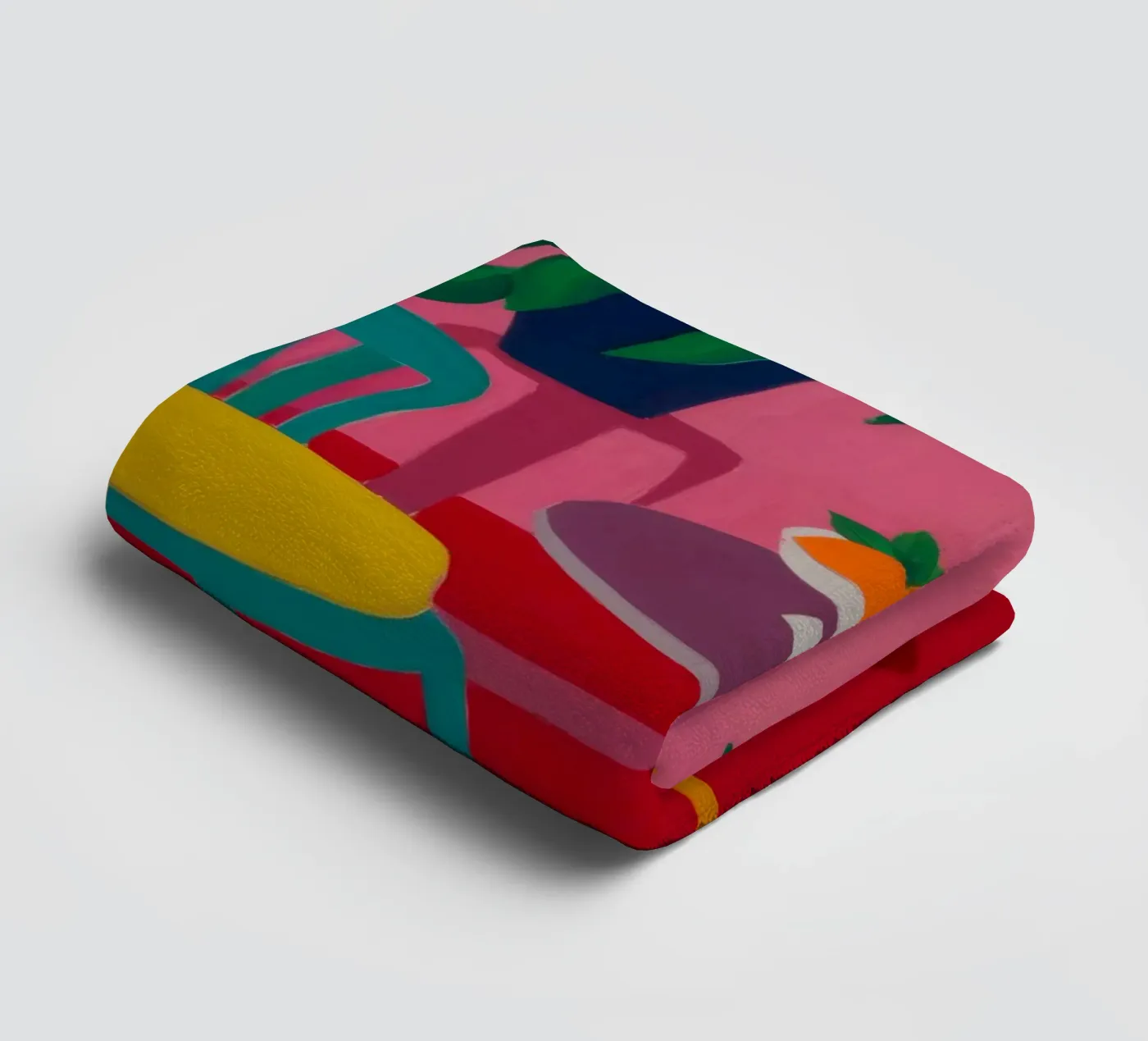 Rode tafel rendez-vous badhanddoek van Tiga Bersama