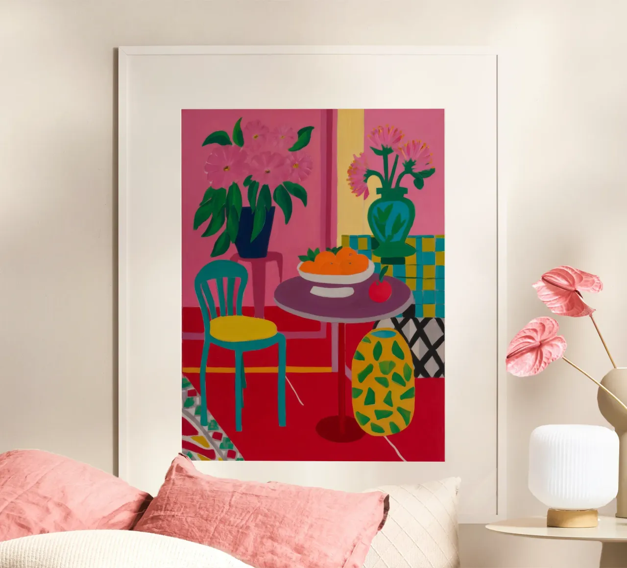 Red Table Rendezvous poster by Tiga Bersama