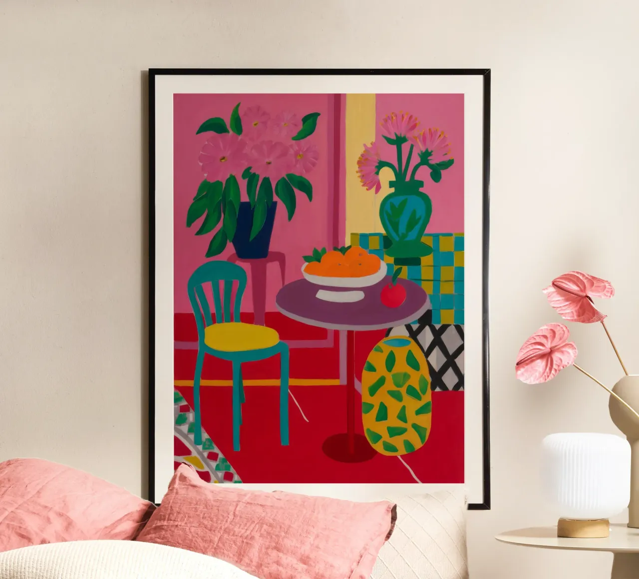 Red Table Rendezvous poster by Tiga Bersama