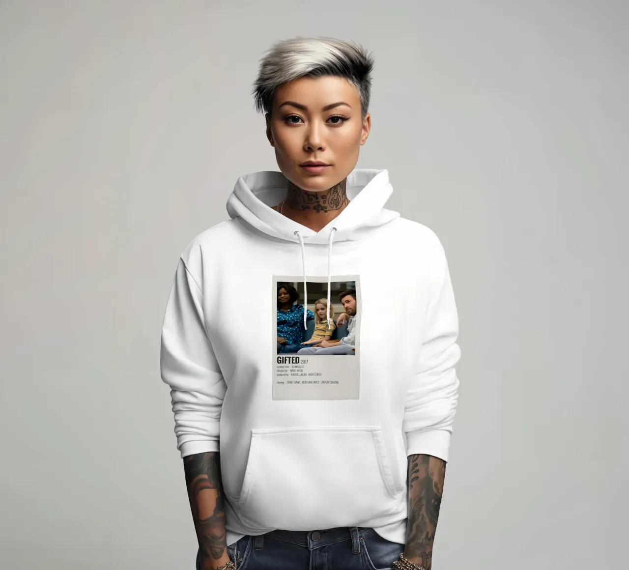 GIFTED 2017 felpa con cappuccio da MVFminimalist