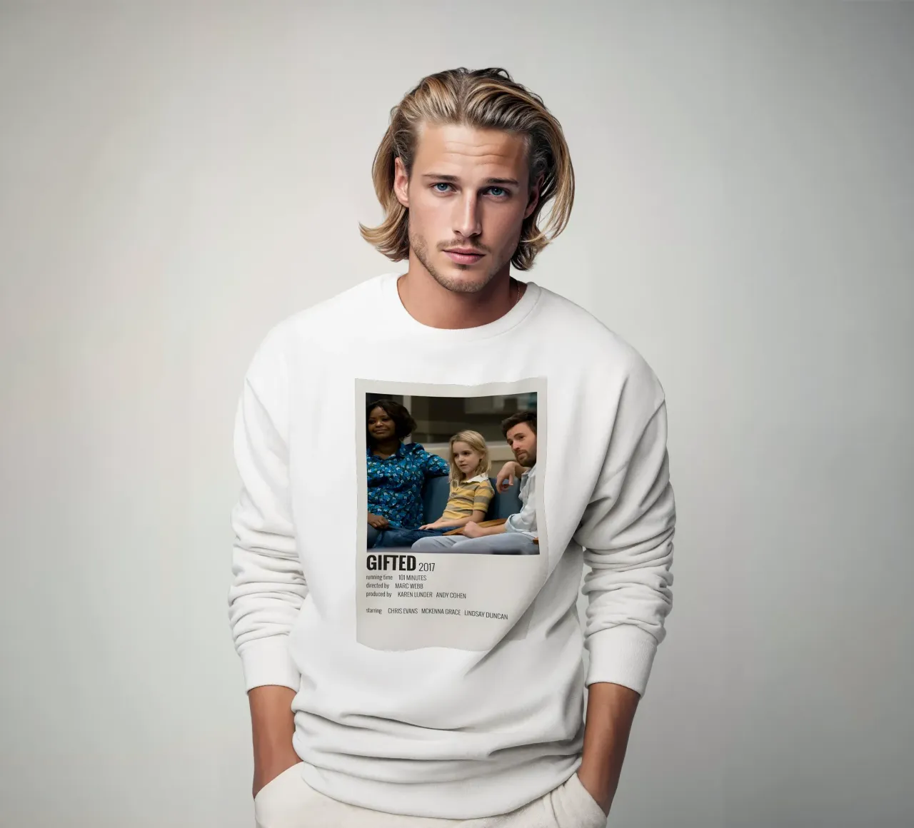 GIFTED 2017 felpa da MVFminimalist