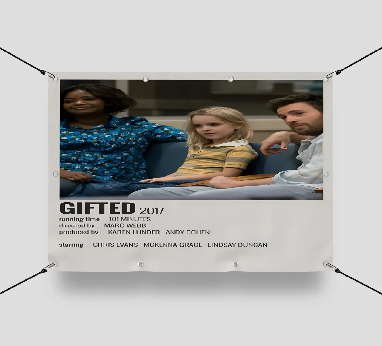 GIFTED 2017 telo in pvc da MVFminimalist