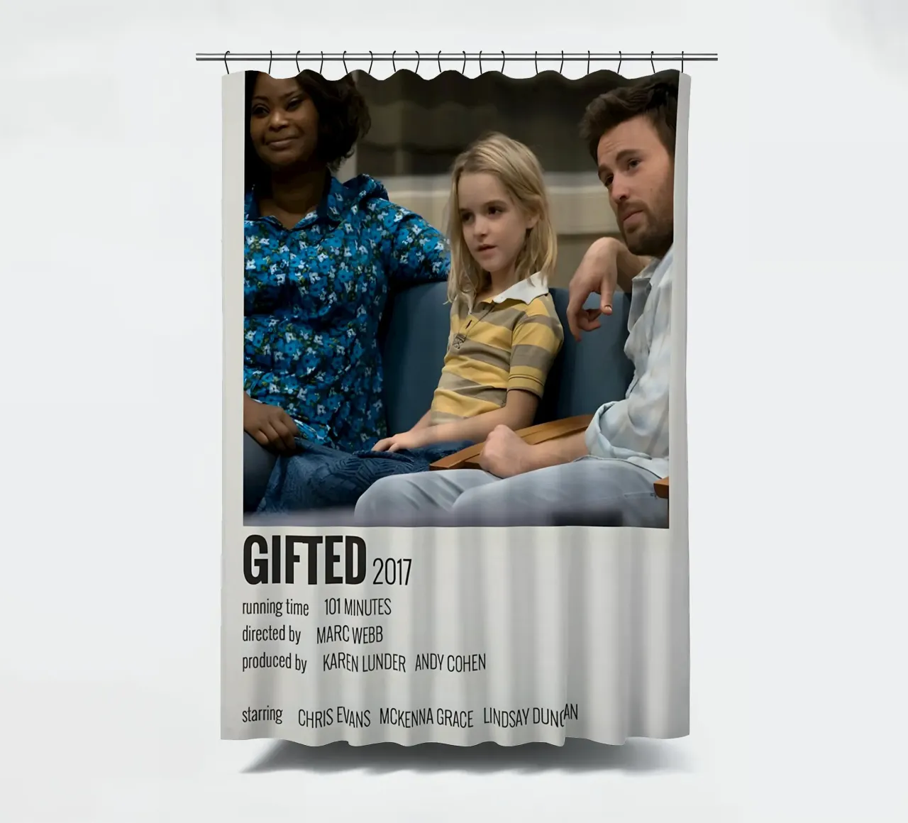 GIFTED 2017 tenda da doccia da MVFminimalist