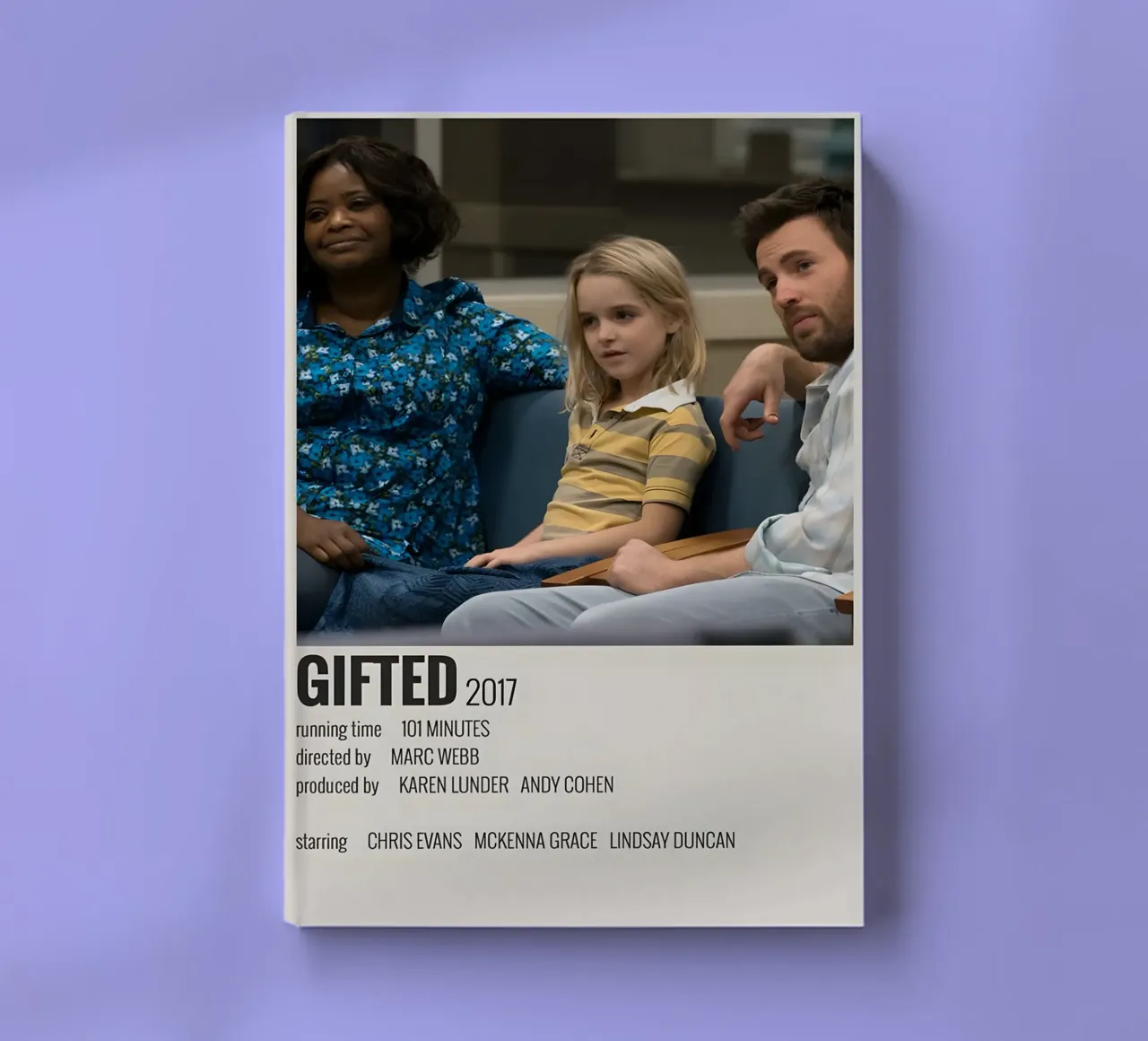 GIFTED 2017 notebook by MVFminimalist