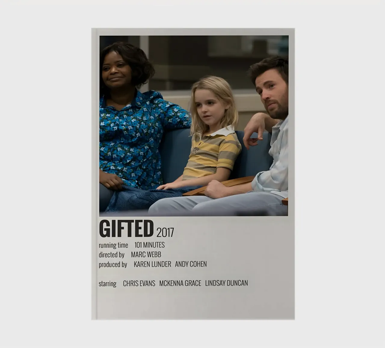 GIFTED 2017 notebook by MVFminimalist