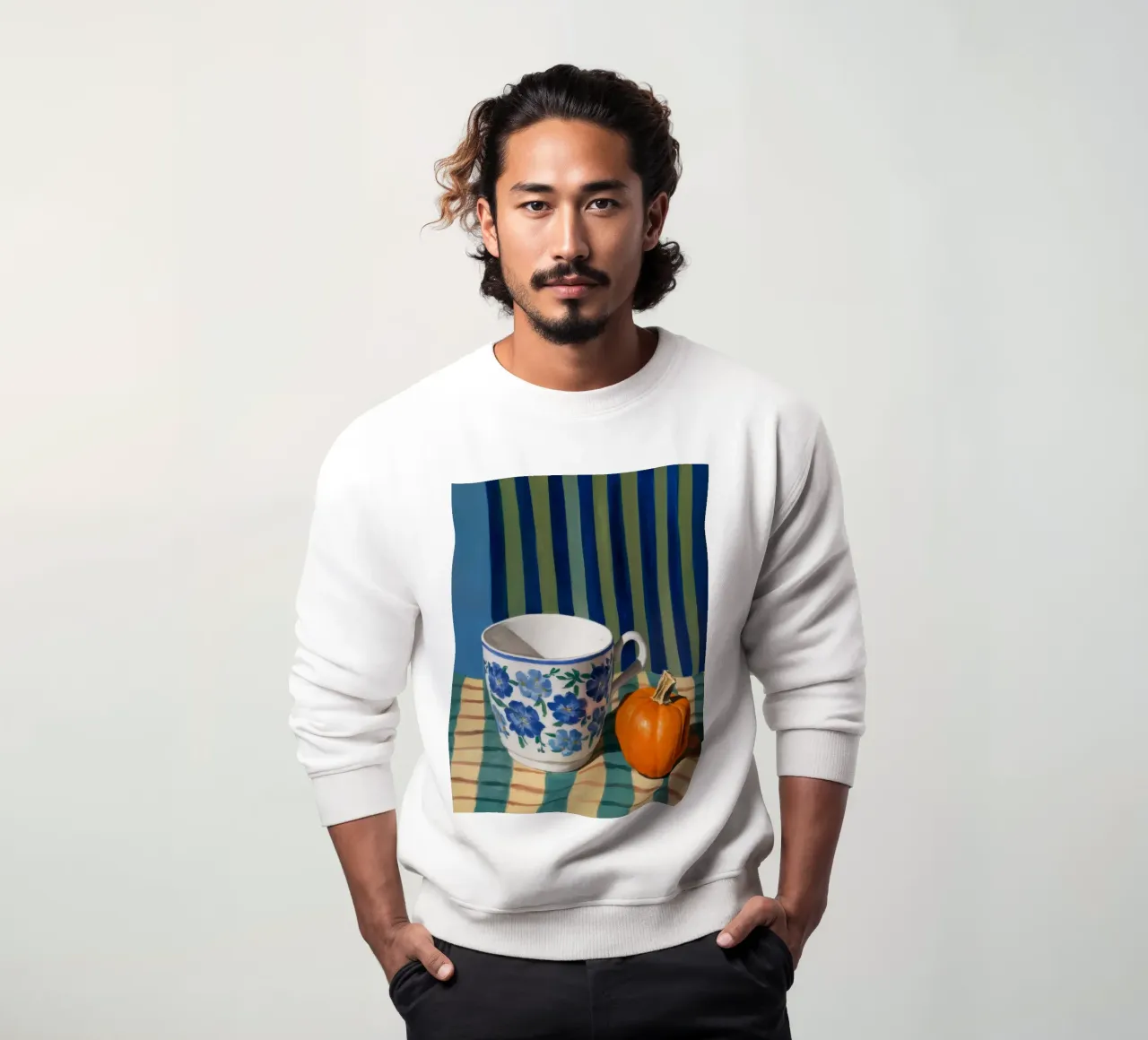 Tazza di zucca Immobile felpa da Tiga Bersama