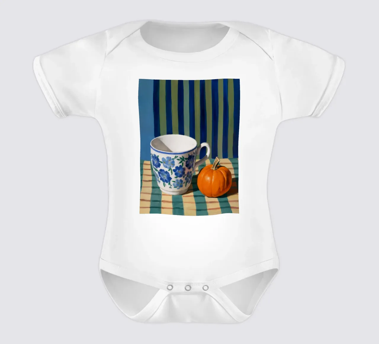 Tazza di zucca Immobile body neonato maniche corte da Tiga Bersama