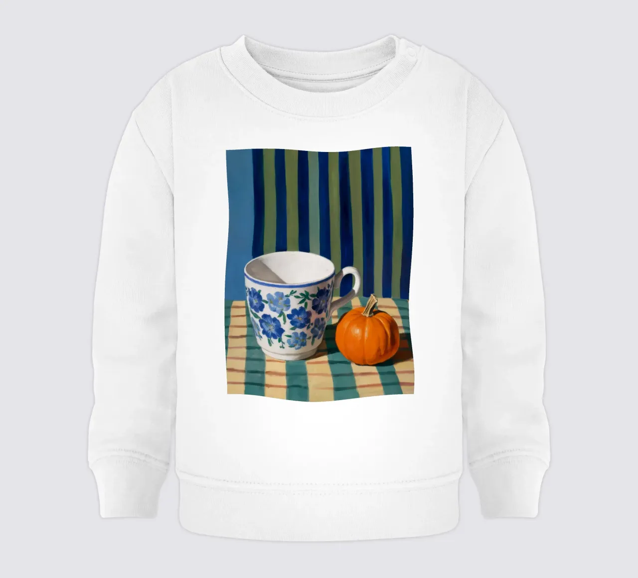 Tazza di zucca Immobile felpa neonato da Tiga Bersama
