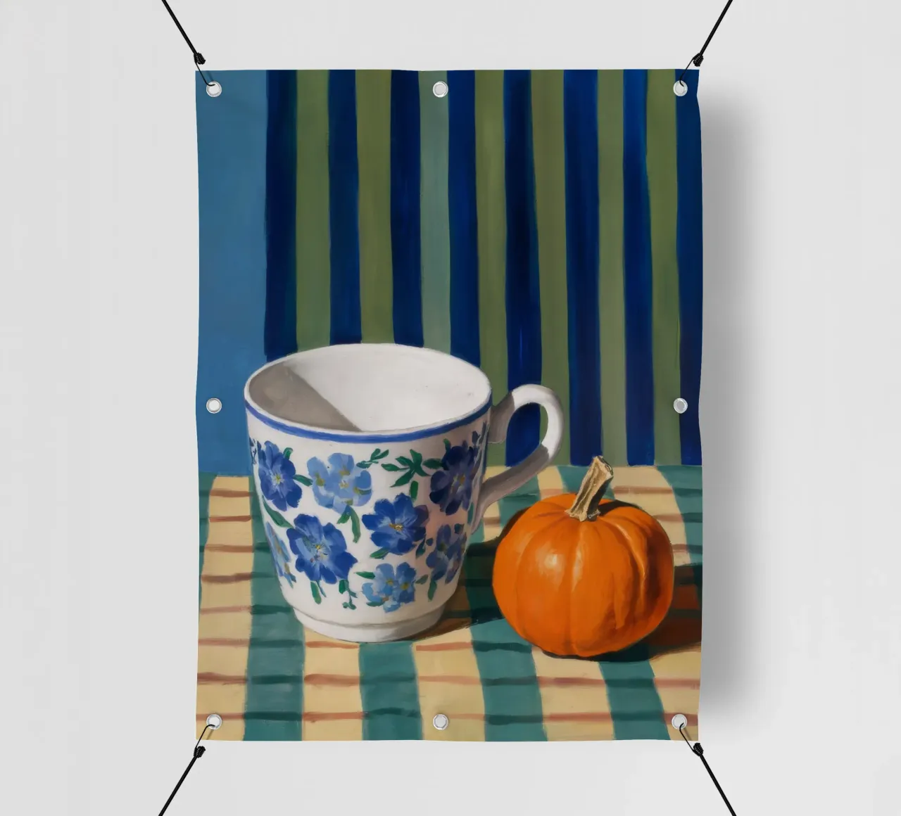 Tazza di zucca Immobile telo in pvc da Tiga Bersama