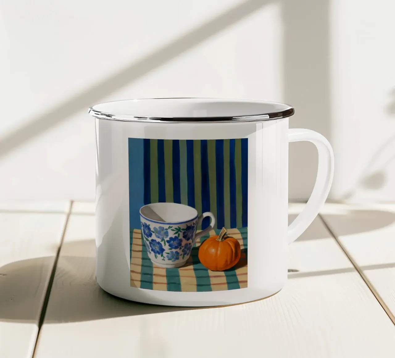 Tazza di zucca Immobile tazza in smalto da Tiga Bersama