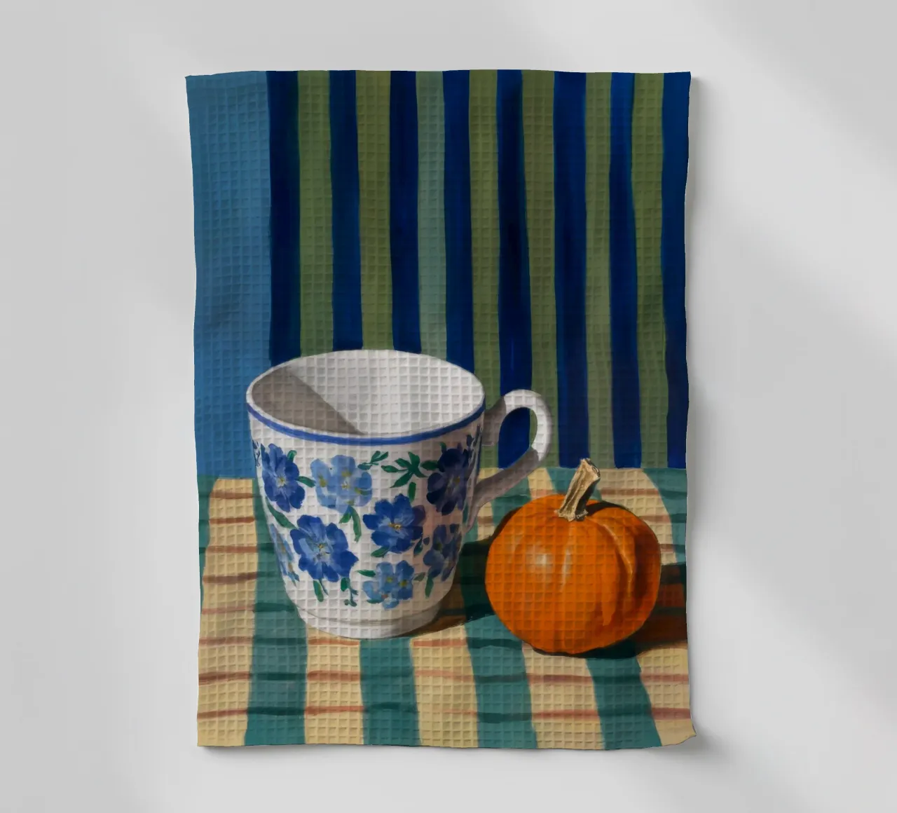 Tazza di zucca Immobile canovaccio da cucina da Tiga Bersama