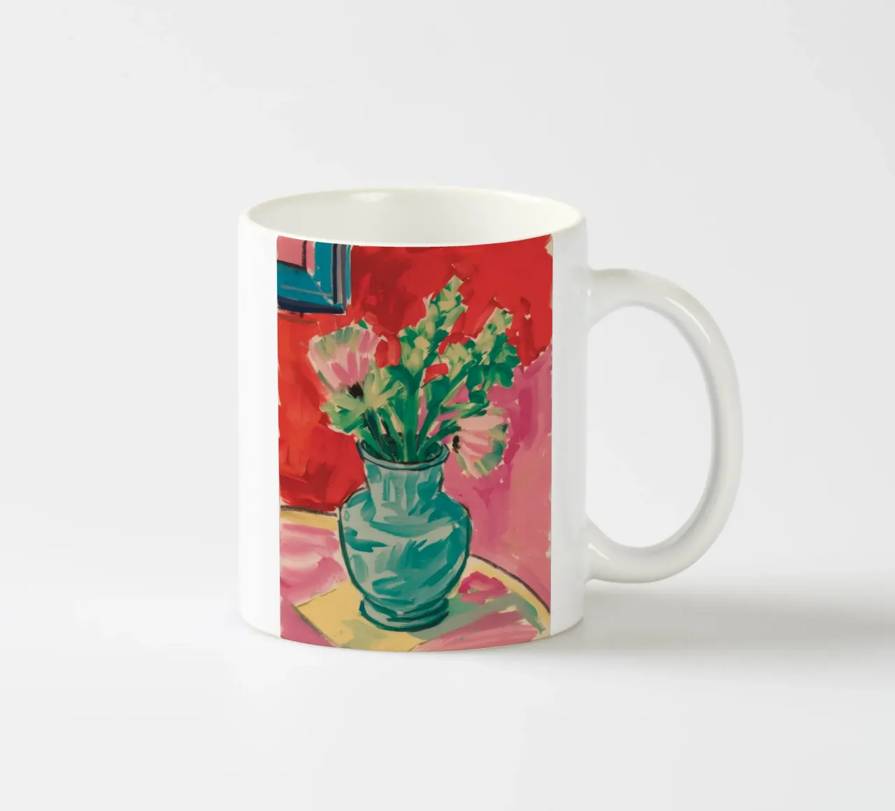 Fiore turchese Haze tazza in ceramica da Tiga Bersama