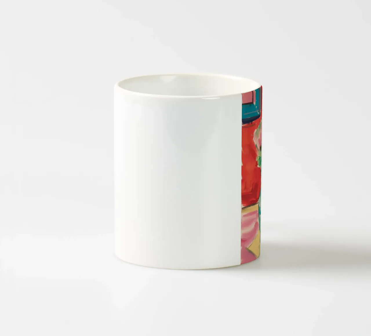 Fiore turchese Haze tazza in ceramica da Tiga Bersama