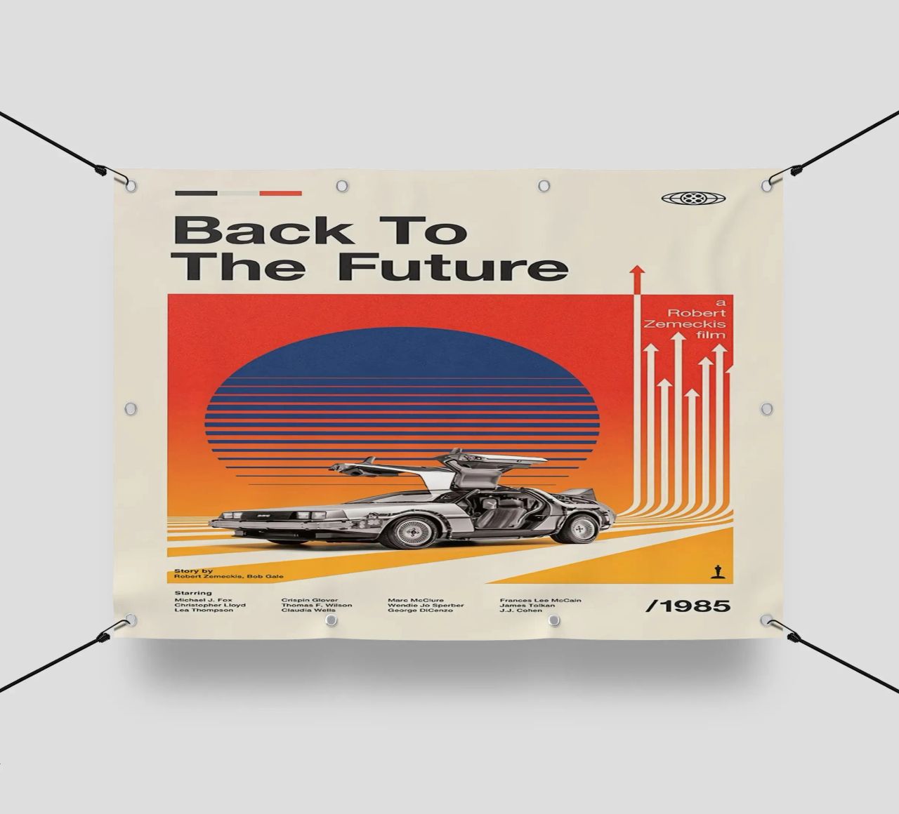 Minimalist Back To The Future telo in pvc da G L