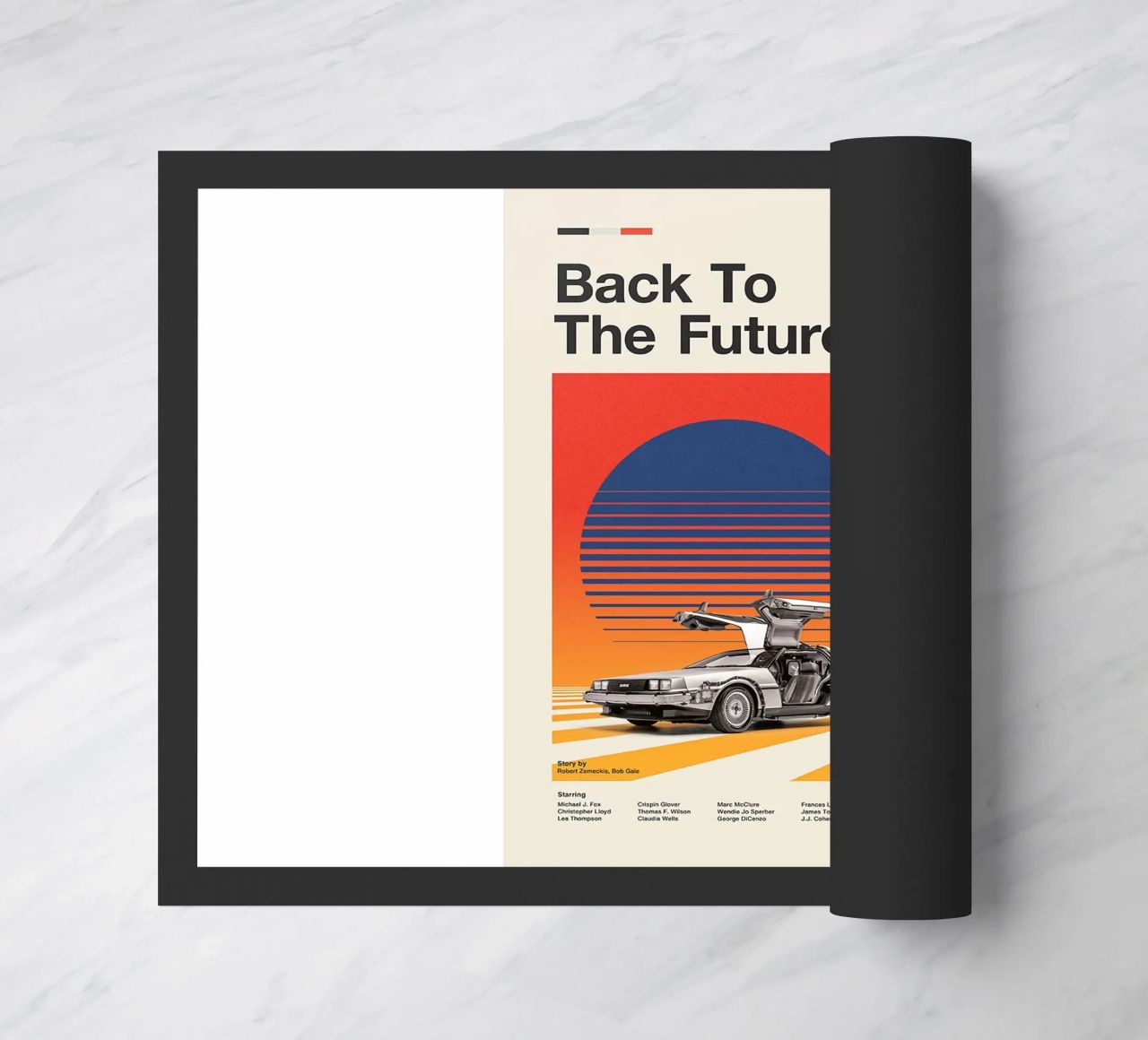 Minimalist Back To The Future zerbino da G L