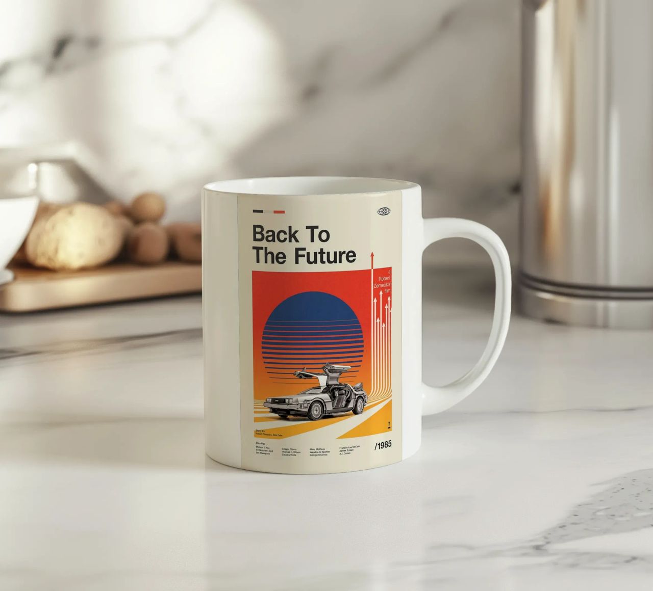 Minimalist Back To The Future tazza in ceramica da G L