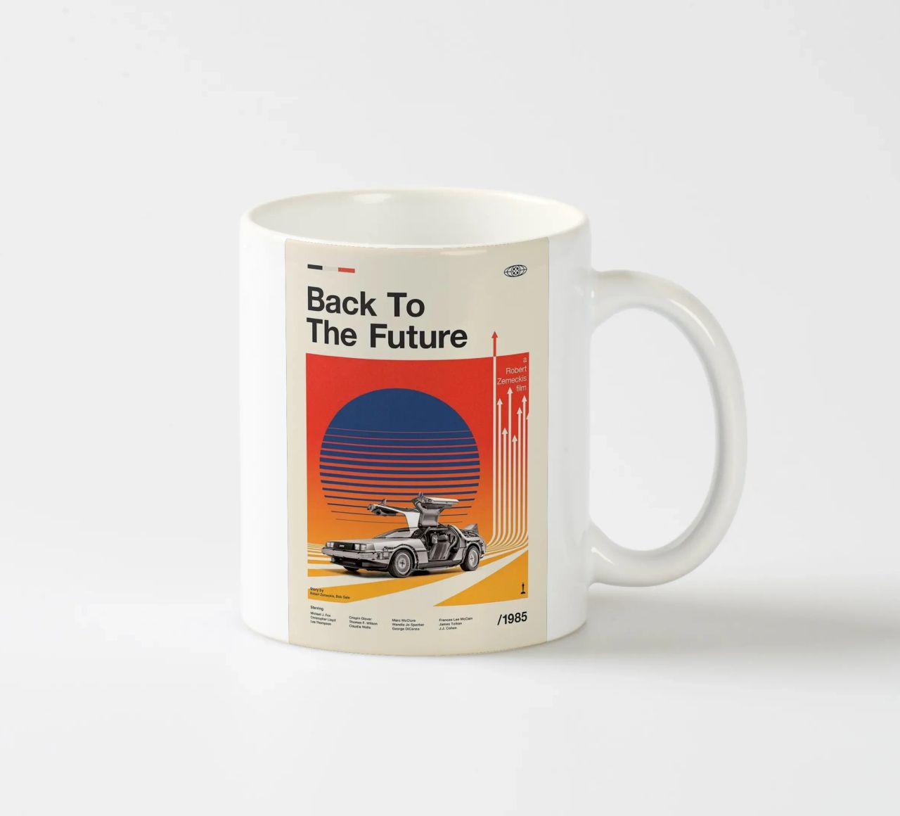 Minimalist Back To The Future tazza in ceramica da G L