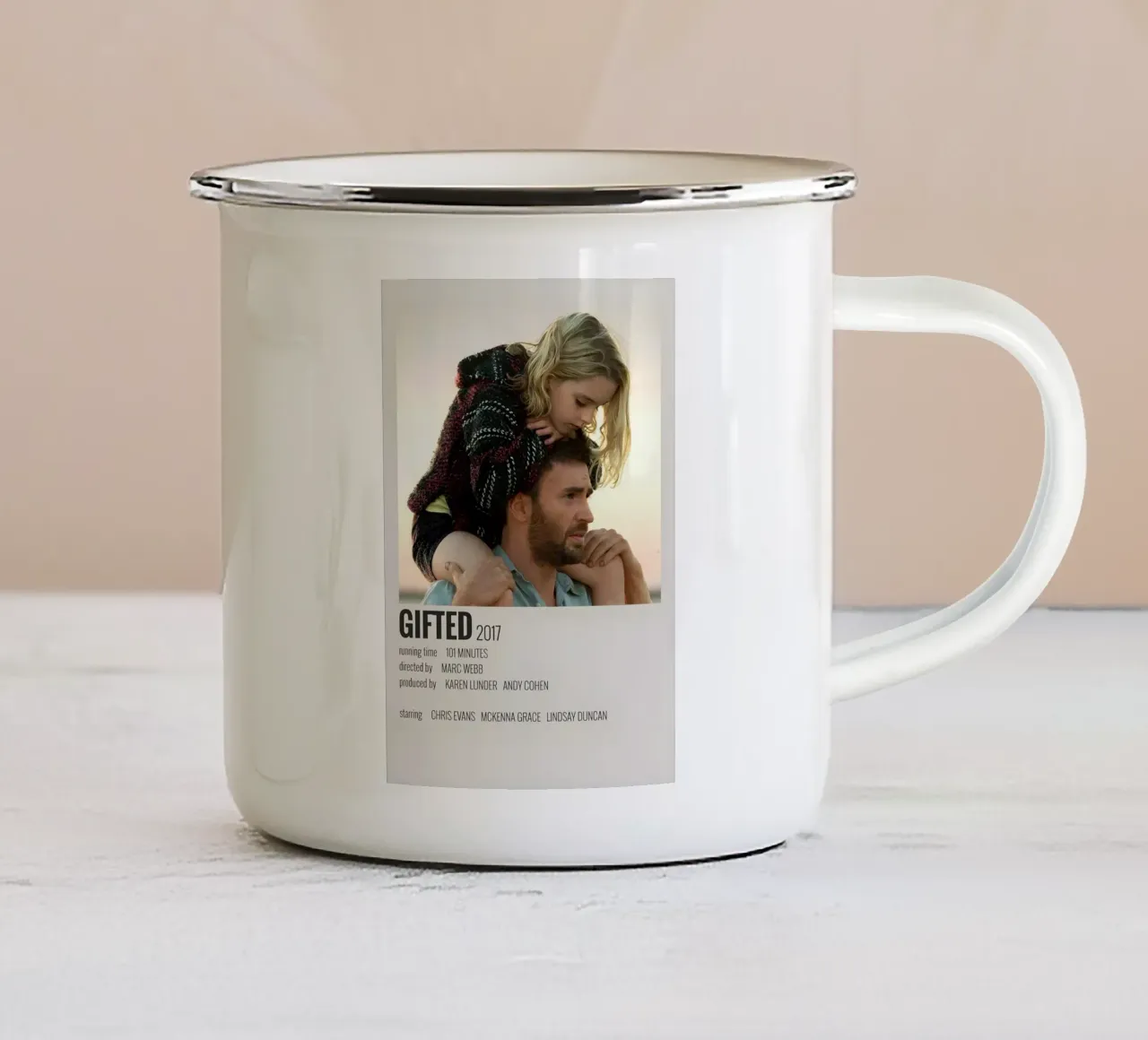GIFTED 2017 tazza in smalto da MVFminimalist