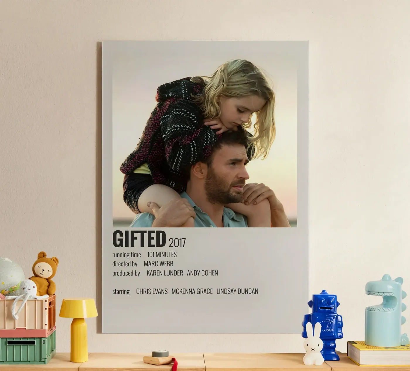 GIFTED 2017 acryl van MVFminimalist