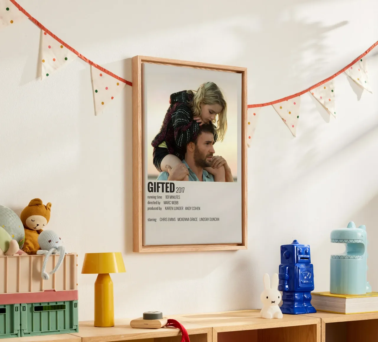 GIFTED 2017 tela con Cornice a cassetta da MVFminimalist