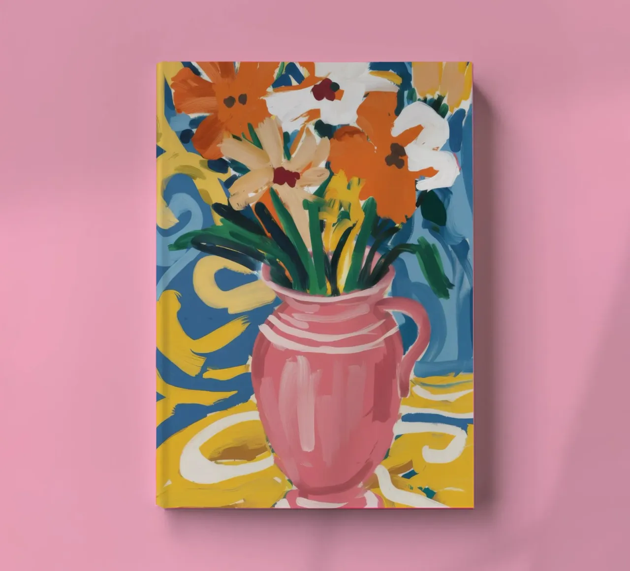 Abstract Bloom Energy notebook by Tiga Bersama