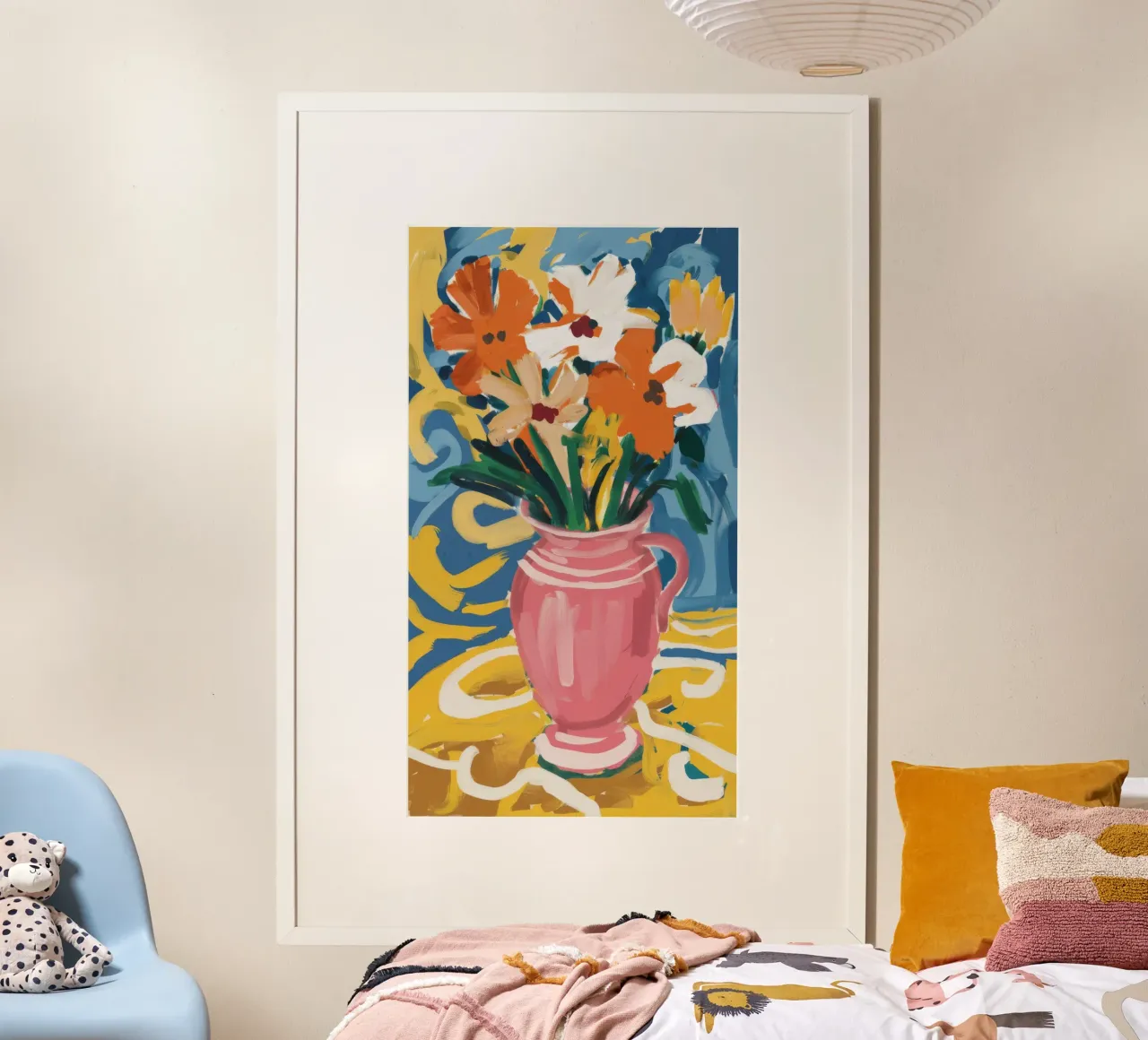 Abstract Bloom Energy poster by Tiga Bersama
