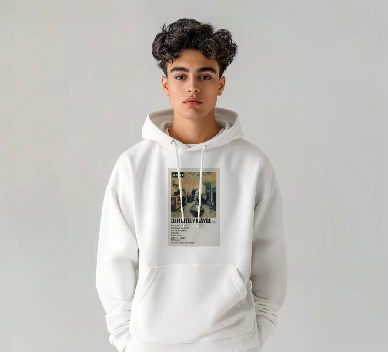 Tour "Non voltarti indietro felpa con cappuccio da volth