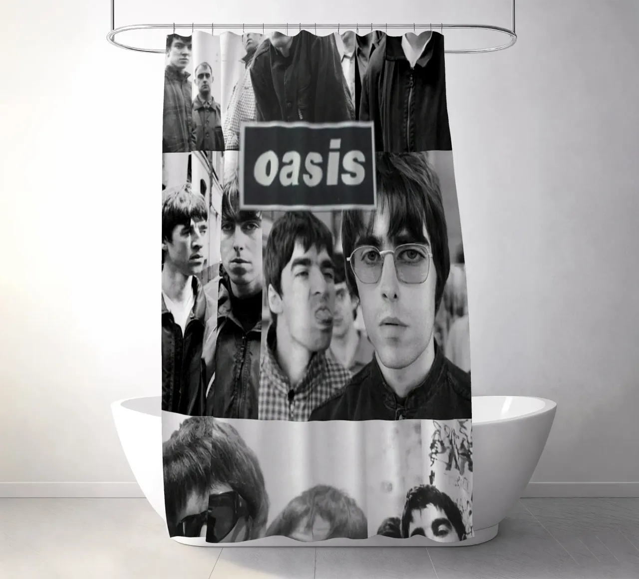 Morning Glory Tour Nights shower curtain by volth