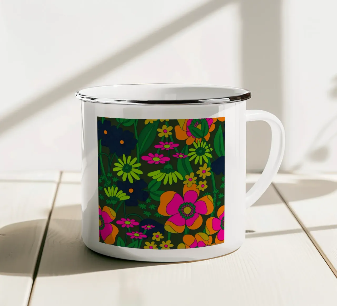 wiise enamel mug by fummelhummel