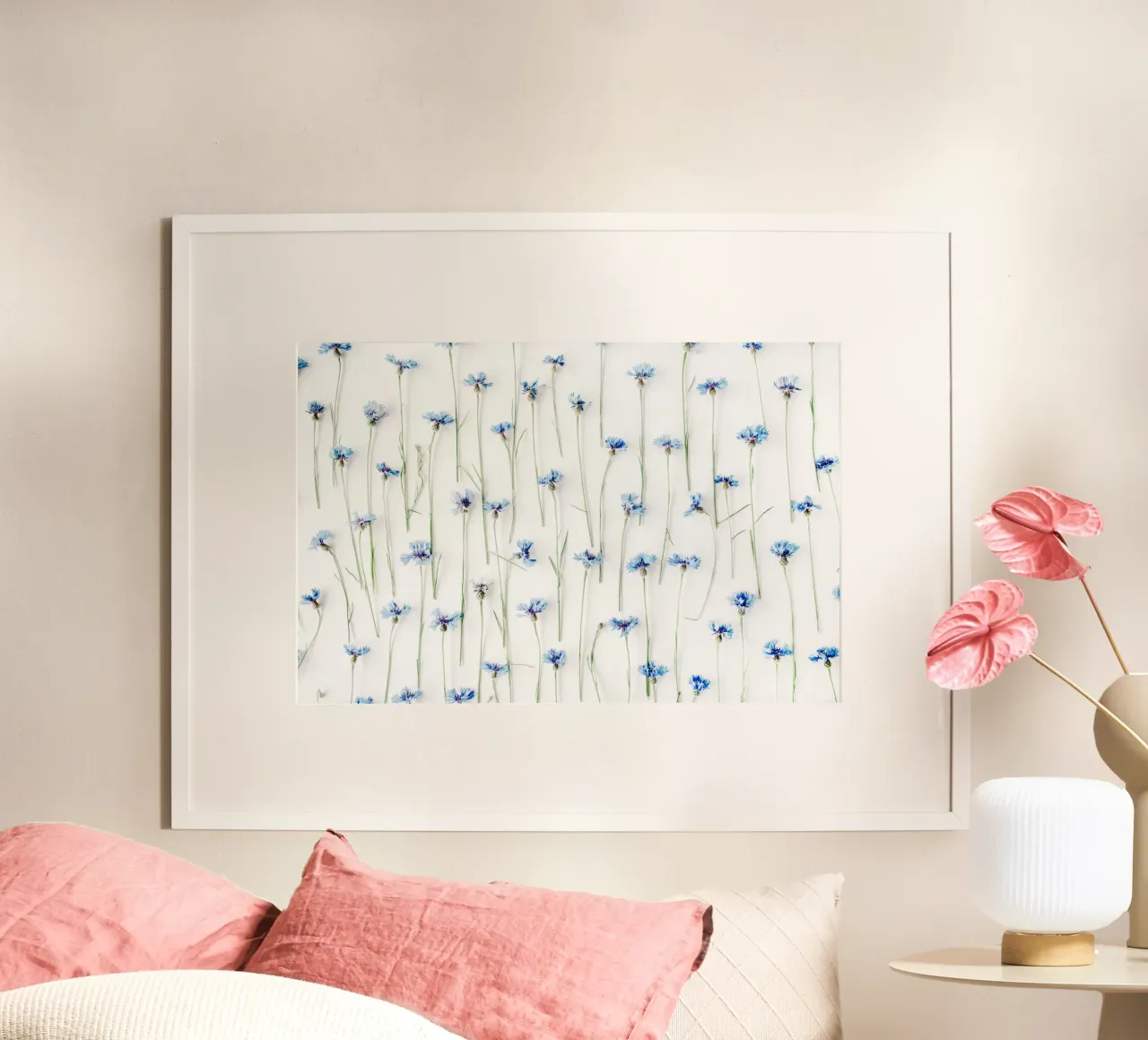 Sussurri blu poster da PhotoVibe Decor